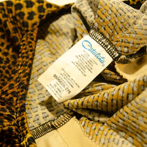 Vintage leopard print 1990's swimsuit - Picture 11 of 11